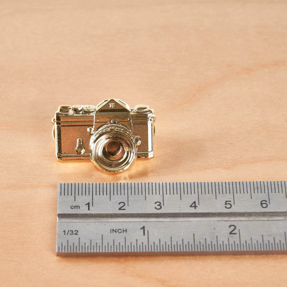 SLR Kamera Pin Edition Argentum