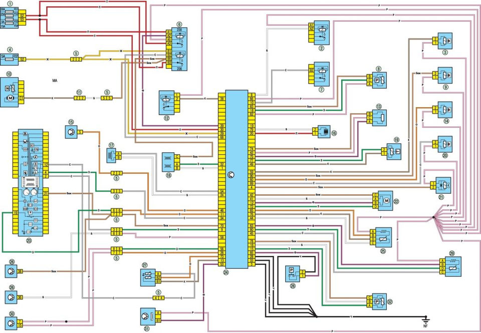 RENAULT Logan Wiring Diagrams Car Electrical Wiring Diagram