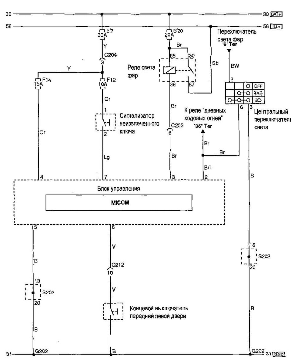 CHEVROLET Aveo Wiring Diagrams - Car Electrical Wiring Diagram