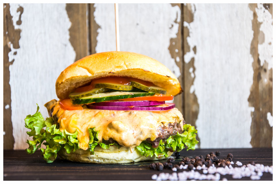 Unsere Burger Feuerstein's Premium Burgers