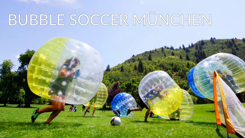BUBBLE SOCCER München spielen MEG Action