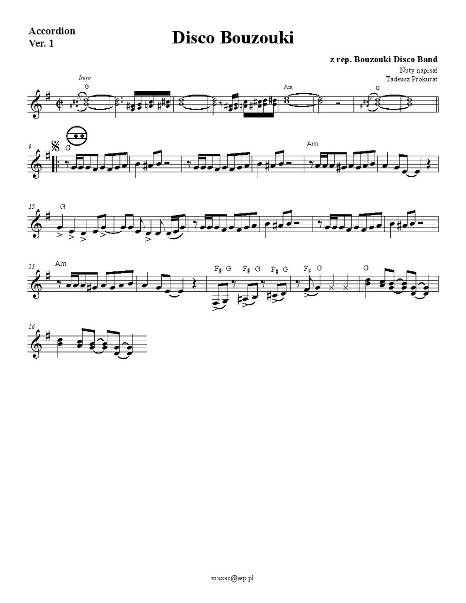  Disco Bouzouki Bouzouki Disco Band Strona muzyktedi!