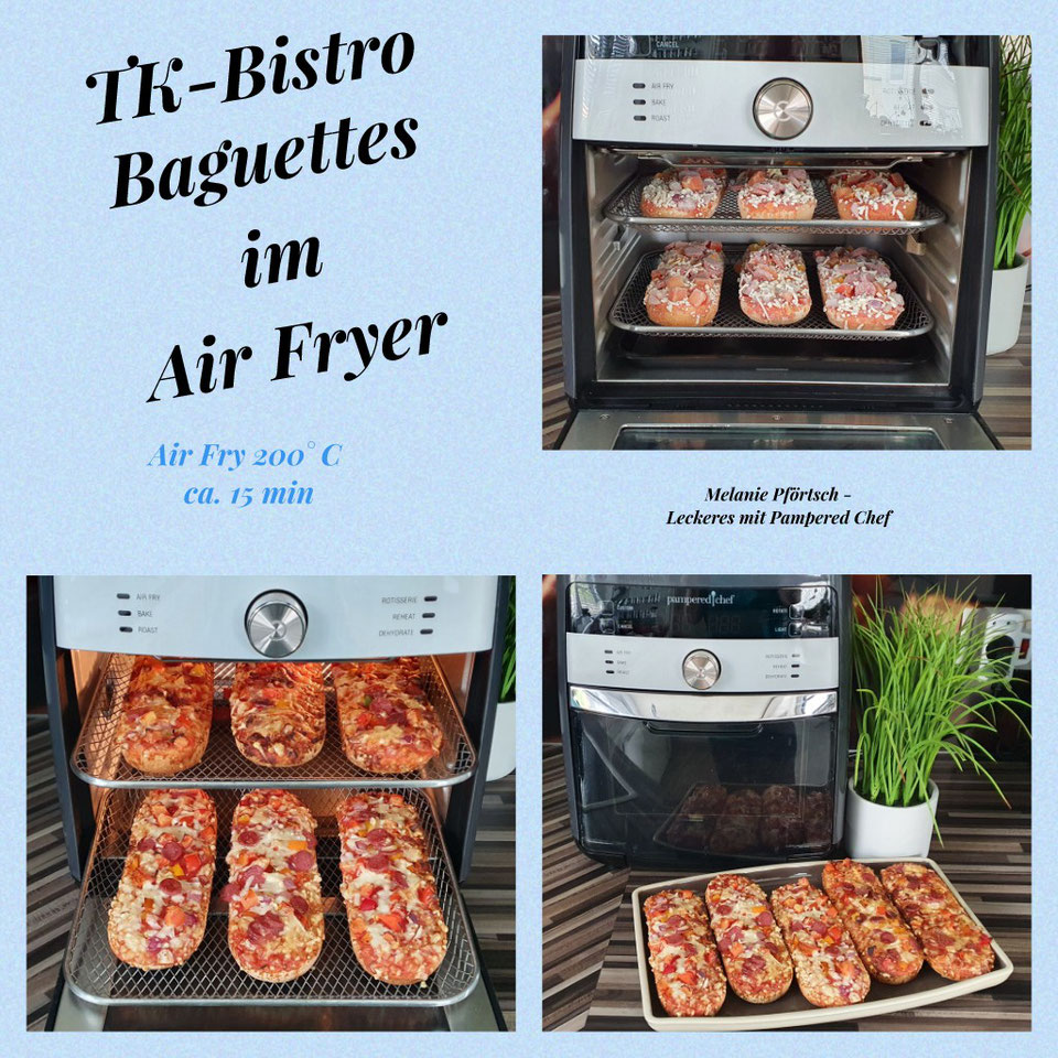 TK Bistro-Baguettes - Melanie Pförtsch - Leckeres mit Pampered Chef