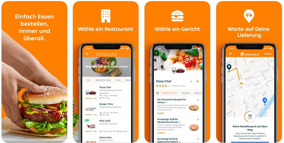 Lieferando.de | Einfach Essen Bestellen‎ - Ristorante Pizzeria ...