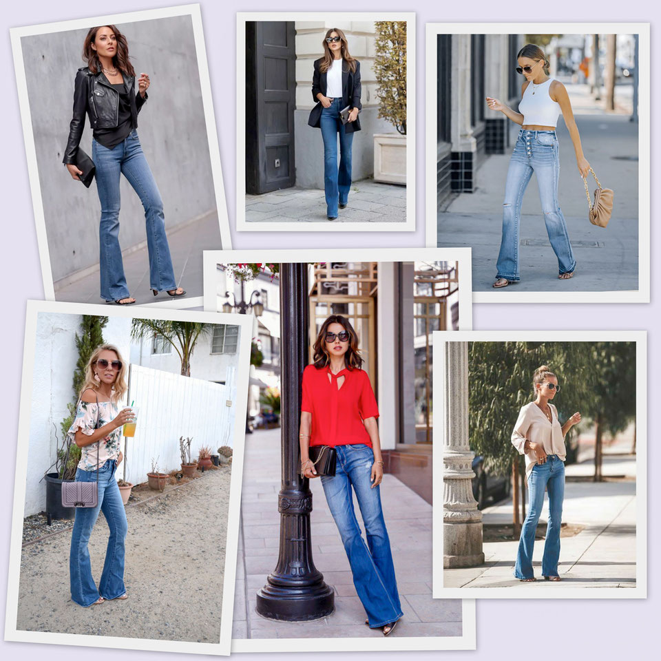 Bootcut Jeans: Der Style Trend des Sommers 2025 Bootcut-Jeans tragen Modeprofis jetzt am liebsten mit coolen Shirts, hippen Blusen im Boho Stil oder flachen Schlappen - Hauptsache lässig | Hot Port Life & Style Fashion & Trends Blog
