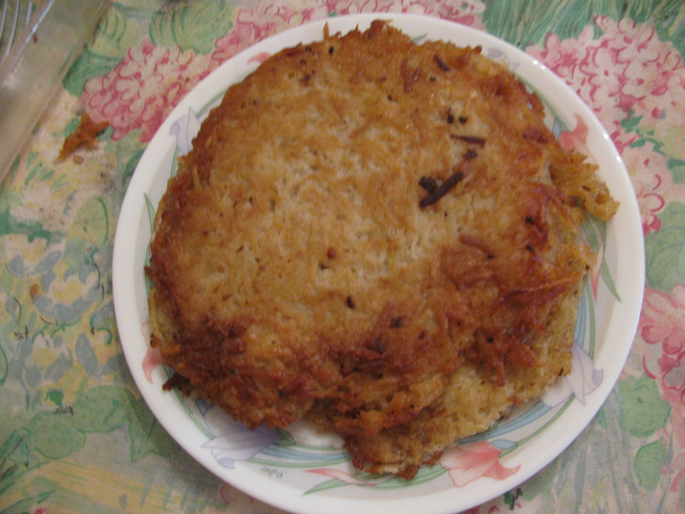 La rapée de pommes de terre,