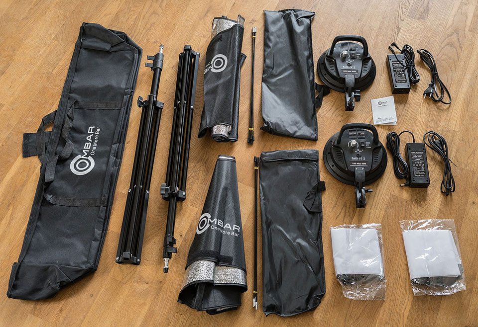 Fotostudio OMBAR SoftboxSet im Test www.bonnescape.de Zeit für