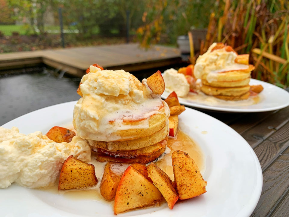 Pancake vom Grill Barrybbq Grillblog