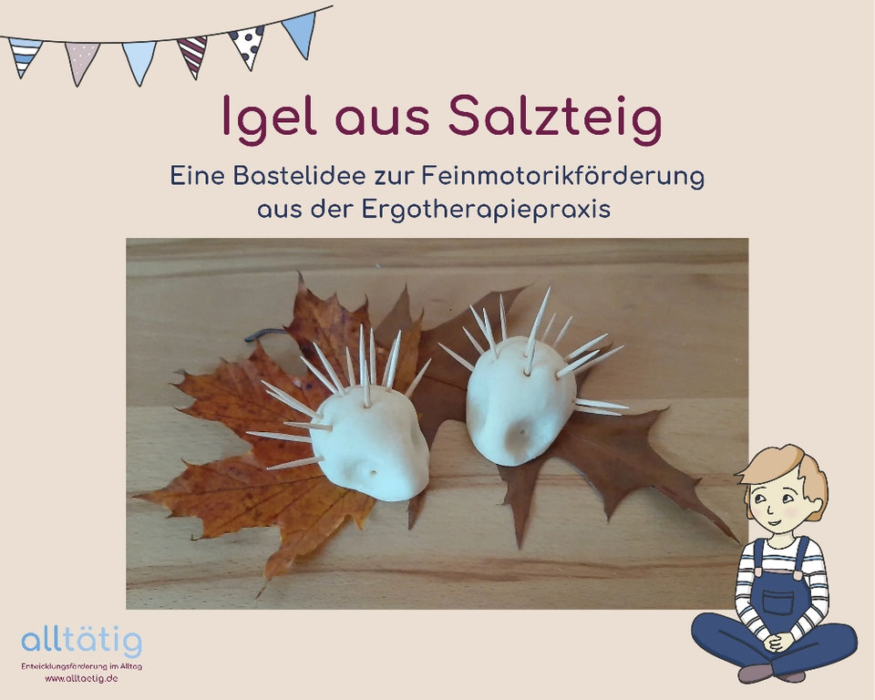 Igel aus Salzteig alltaetigs Webseite!