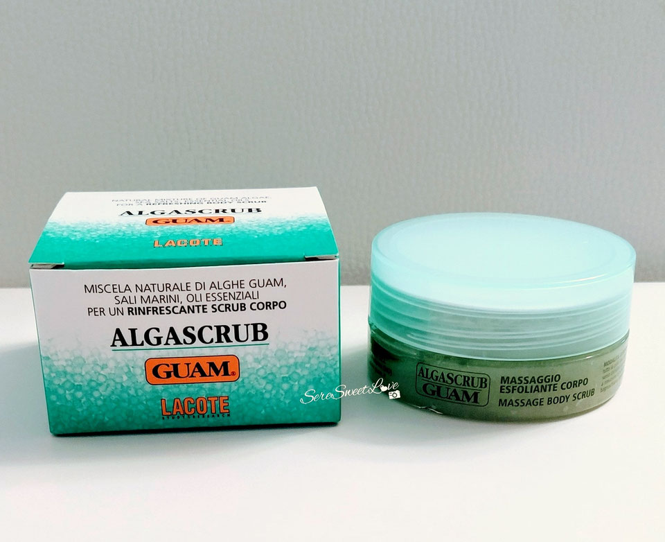 Review scrub esfoliante corpo Guam Benvenuti su SereSweetLove