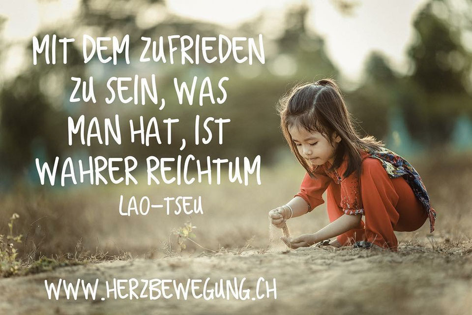 Wahrer Reichtum Herzbewegung