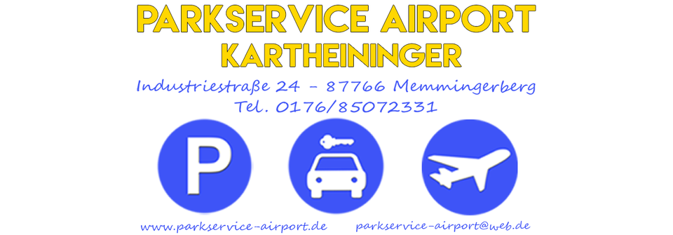 Flughafen Memmingen Parken P11 Preise www.parkservice-airport.de