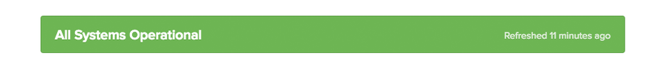 Systemstatus auf www.jimdo-status.com