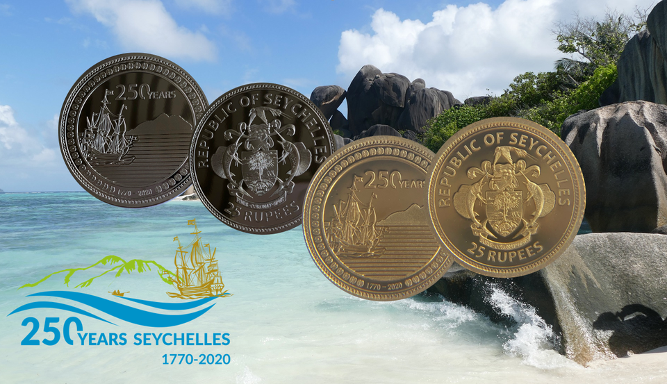 Seychelles 2020 - 250 Years of Settlement - World Coin Association