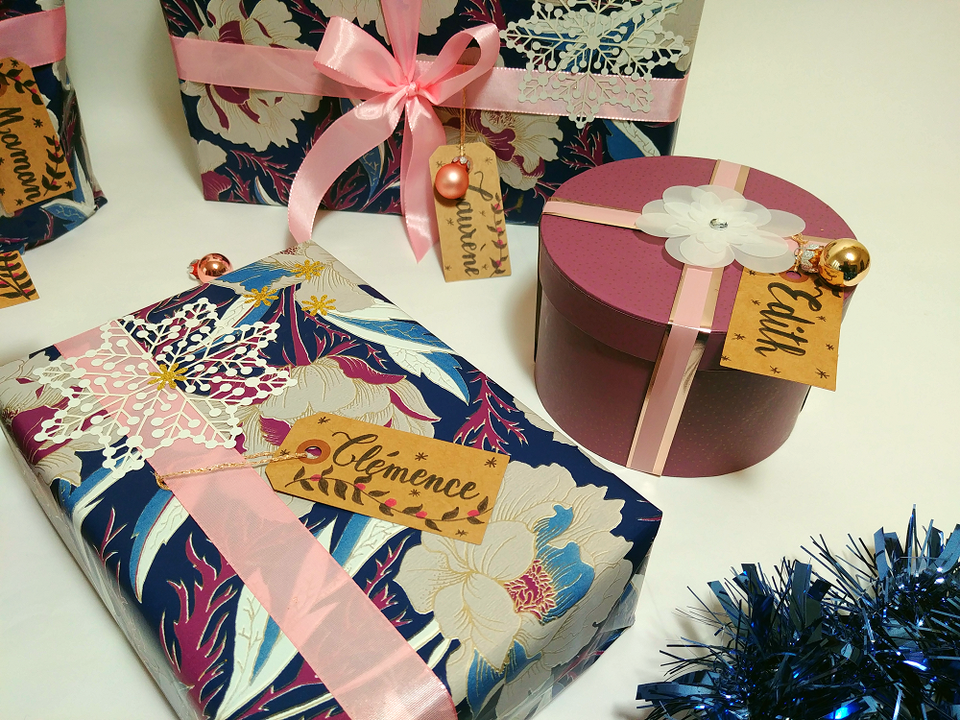 5 idées de paquet cadeau DIY - Les Ateliers de Laurène, ateliers