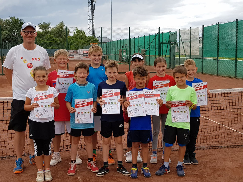 Erstes Illmitzer Kids BTV Tennis-Trophy Turnier - TC-Illmitz
