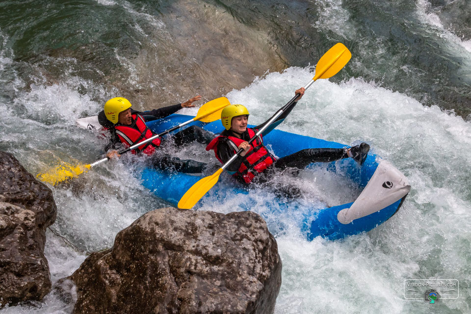 Airboat Canoe kayak Verdon Gorge - Rafting Canyoning Verdon