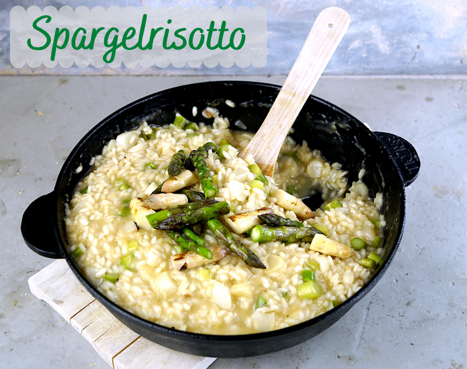 Spargelrisotto nach Kaffeebohne - ein weiteres Tauschrezept ...
