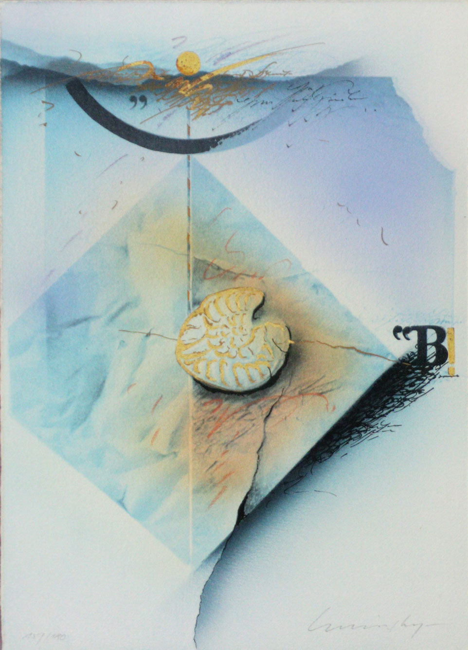 Ohne Titel, (Orig. Grafik), 30 x 40 cm