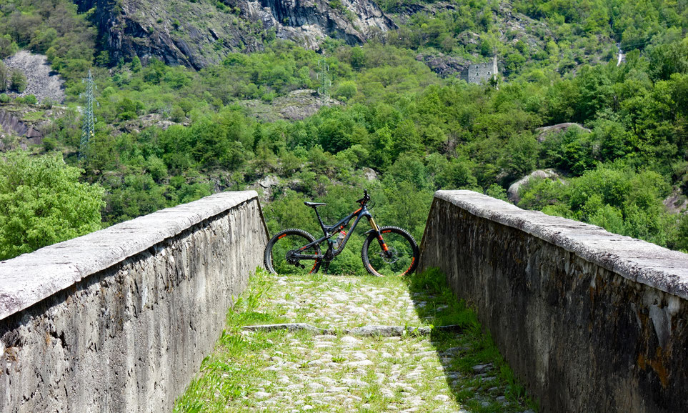 Alte Brücke in Pontemaglio