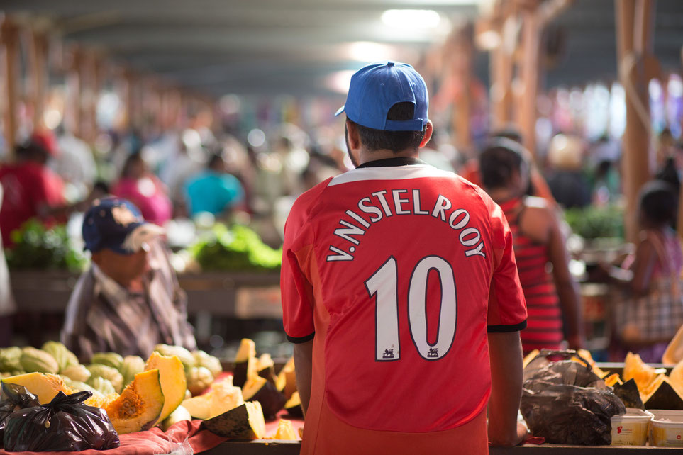 Market day in Centre de Flacq, Mauritius