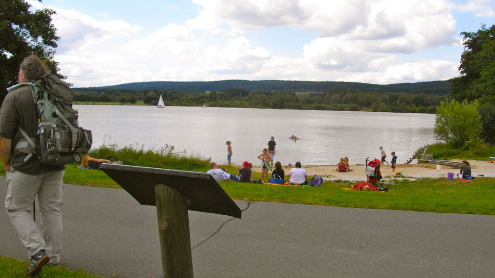 Nichtschwimmer-Badestrand am Weißenstädter See