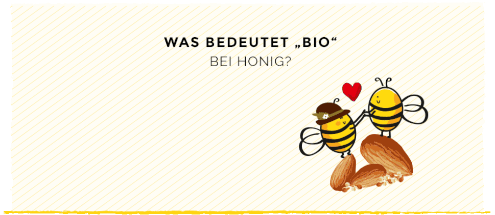 Was bedeutet "Bio" bei Honig