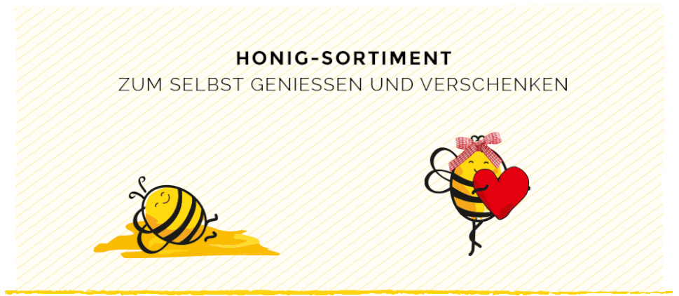 HONIG-SHOP zum geniessen und verschenken
