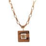 Collana con ciondolo medusa in Oro 18 kt Referenza: CC1727DF