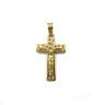 Crocifisso in oro giallo 18 KT   Referenza:  IS1458G