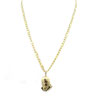 Collana con padre pio in oro giallo 18 KT   Referenza:  IS1481G