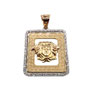 Ciondolo Medusa modello versace in oro 18kt