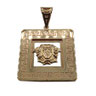 Ciondolo Medusa modello versace in oro 18kt