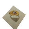 Anello uomo solitario in oro giallo 18kt - Prezzi
