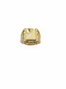 Anelli uomo classico a scudo in oro giallo 18 kt - Prezzi