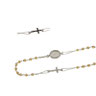Girocollo Rosario in oro bicolore 18 Kt PREZZI SCONTI OFFERTE