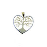 Ciondolo albero della vita in oro bicolore 18 KT Referenza: C2783BG