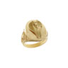 Anelli  in oro giallo con cobra modello a scudo 18 kt - Prezzi