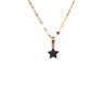 Collana ciondolo stella con pavè di zirconi in oro giallo 18kt Referenza: OV5478G