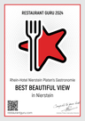Auszeichnung Restaurant - best view