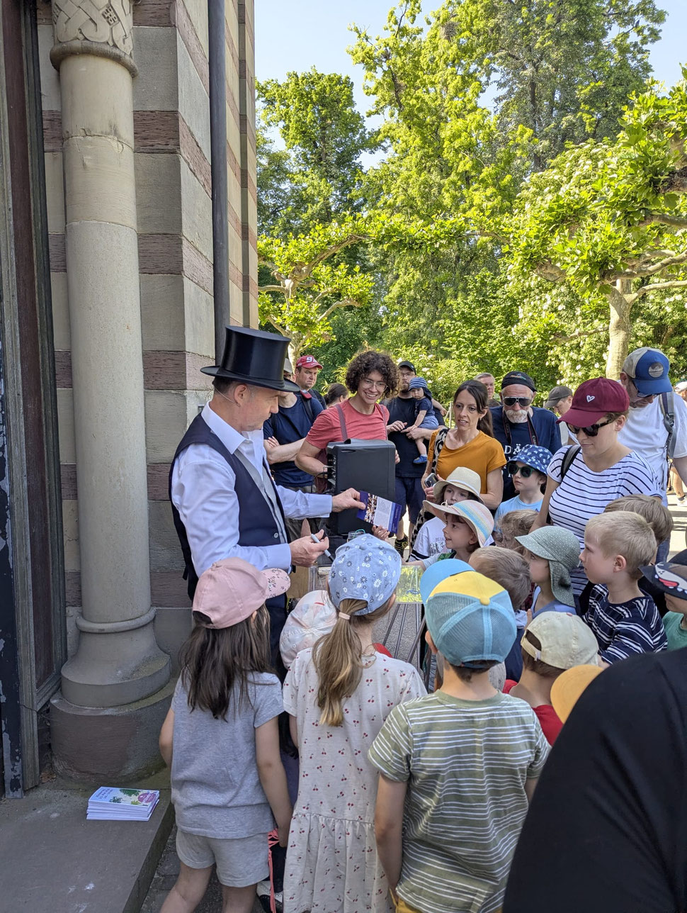 Wilhelma Stuttgart Familientag Autogrammkarten