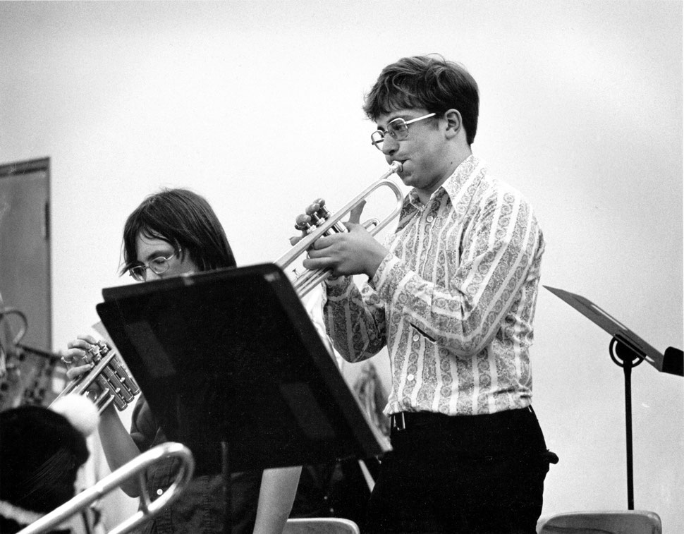 Taken by the Globe Times at one of our Thursday Night rehearsals at Nazareth High School