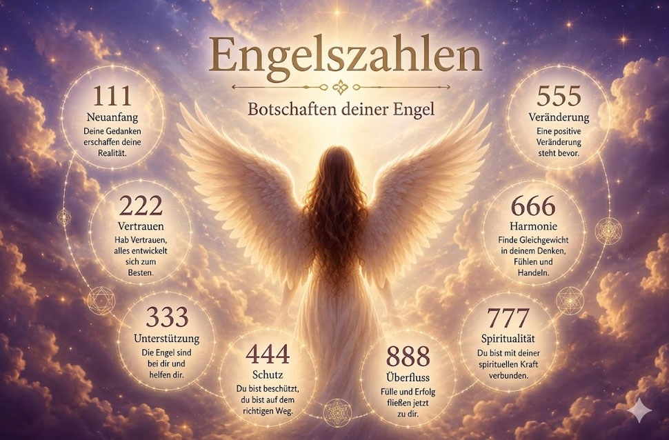 Bedeutung 0101, 0202, 0303, 0404, 0505, 0606, 0707, 0808, 0909 Engelszahlen
