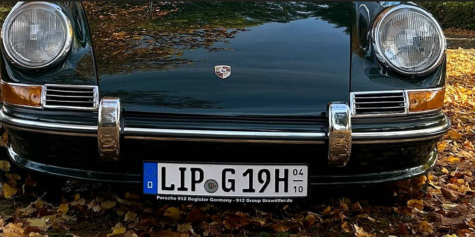 Porsche 912 Group Kennzeichen-Halter