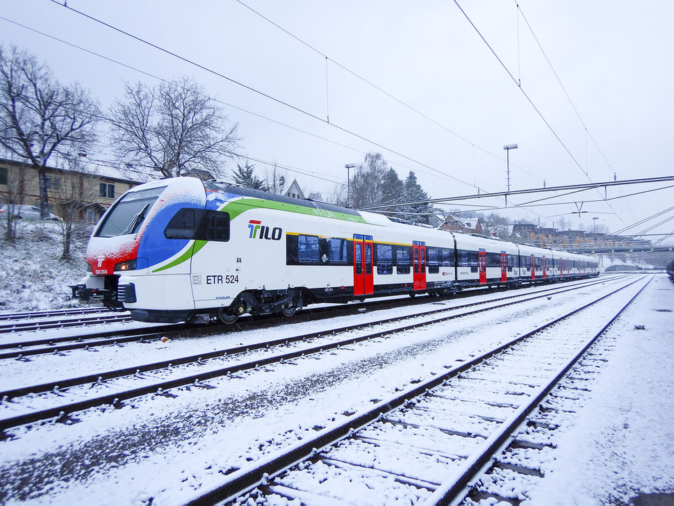 ETR 524 Tilo, Rangierbahnhof Winterthur