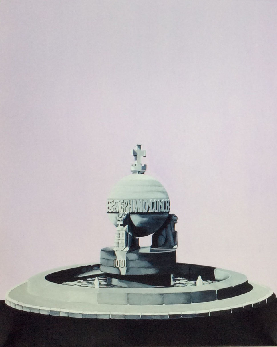 Memory Lies 1, 2010, acrilico, 80x100