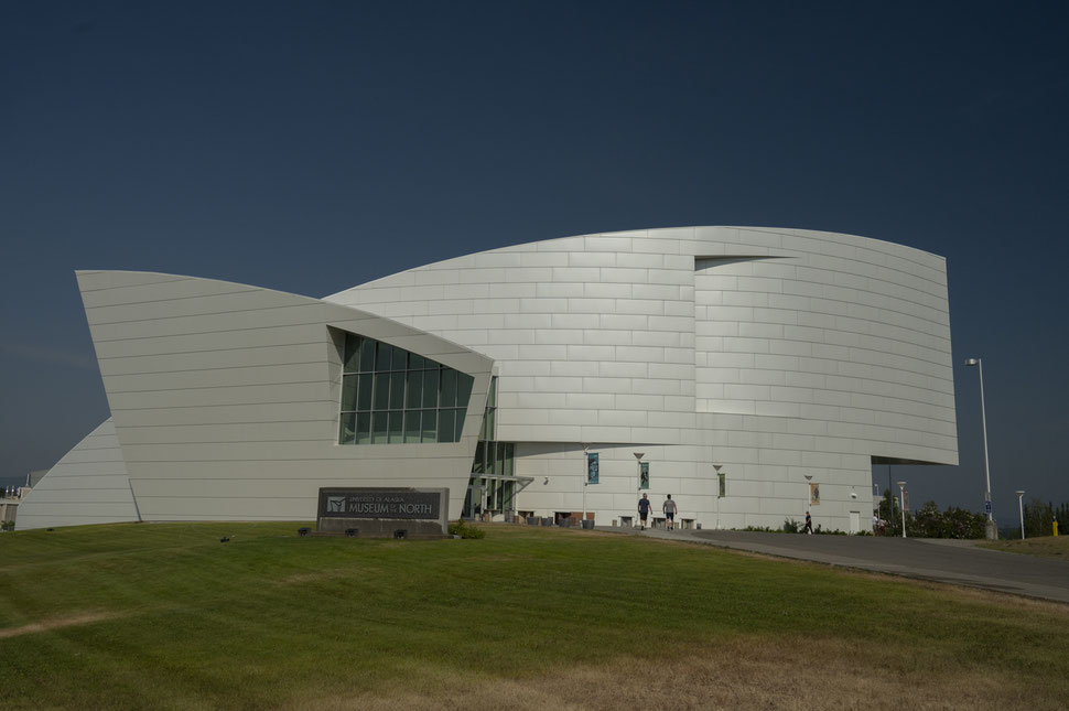 Das Museum of the North der University of Alaska - ist nicht nur von außen interessant