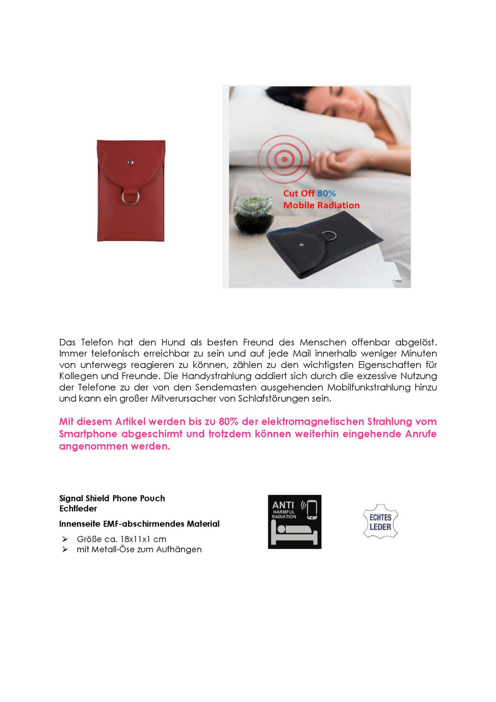 HJP Pfeifle Datenblatt Phone Pouch