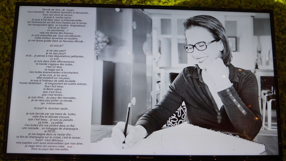Féérie du champagne. Un texte écrit par Véronique Henry.