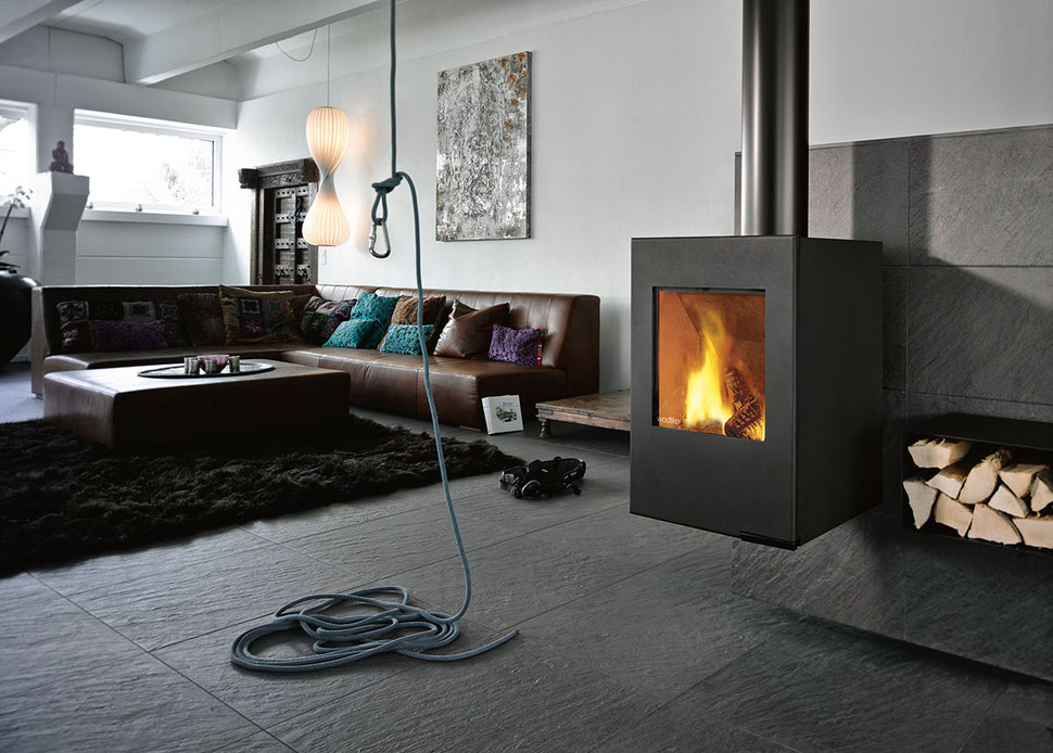 hängender Ofen Wodtke Rocky - Ofenhaus Mainspitze